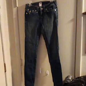 True Religion Dark Blue Skinny Jeans